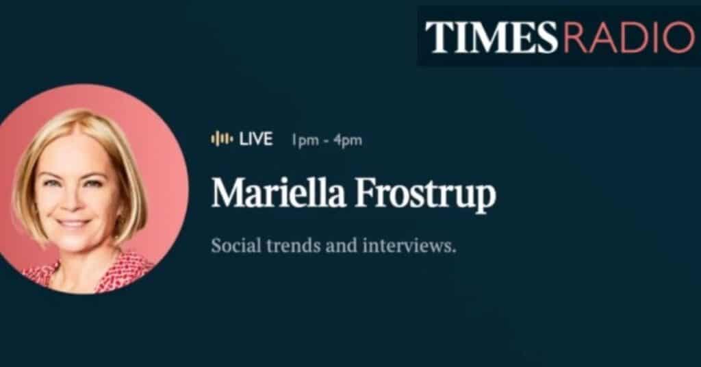 Mariella Frostrup interviews John Caudwell on Times Radio