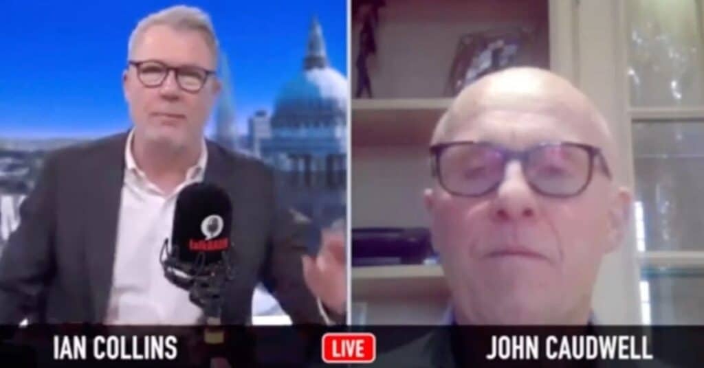 Ian Collins interviews John Caudwell on Talk Radio