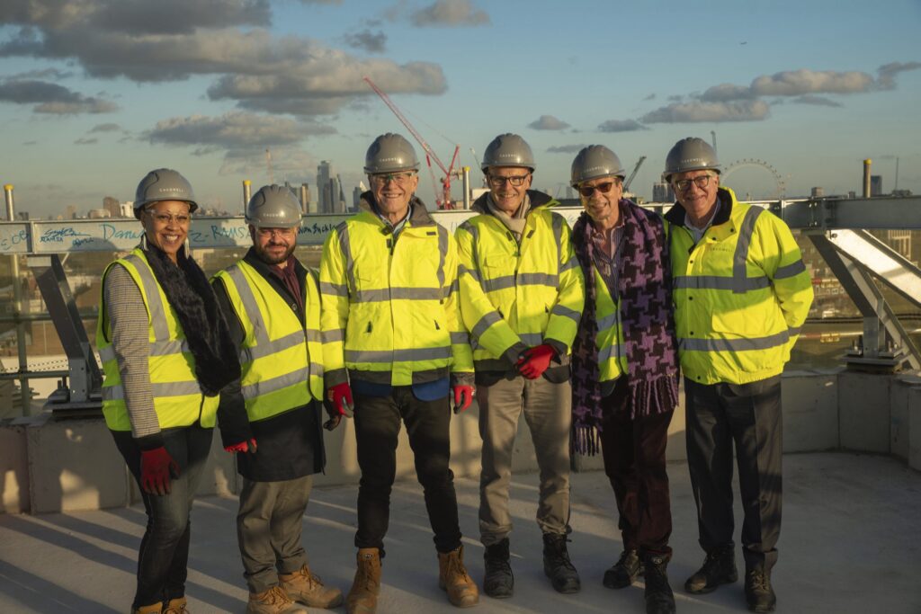 Caudwell celebrates 1 Mayfair topping out in London
